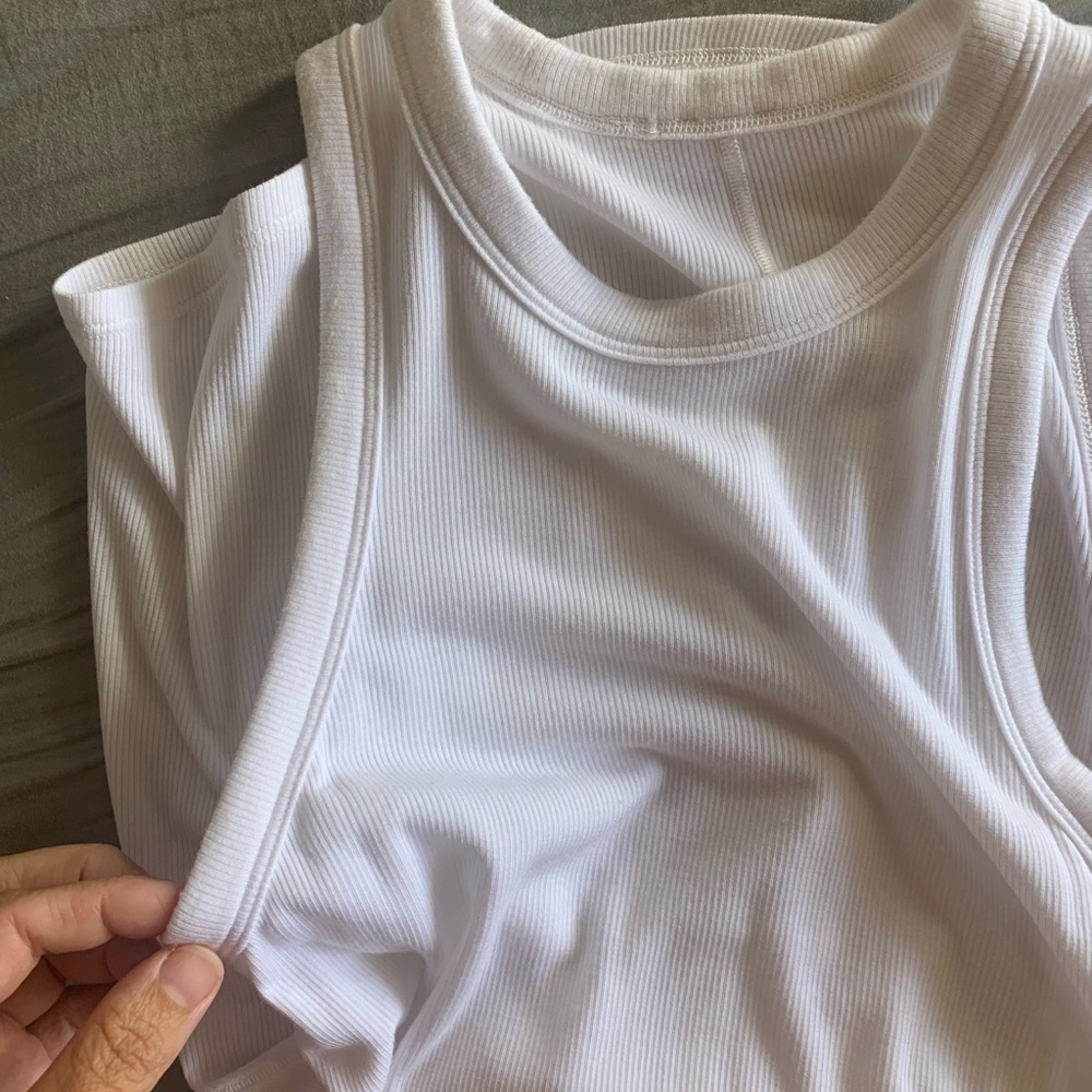 Lululemon White tank
